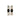 Two O'Black salt shakers on a white background