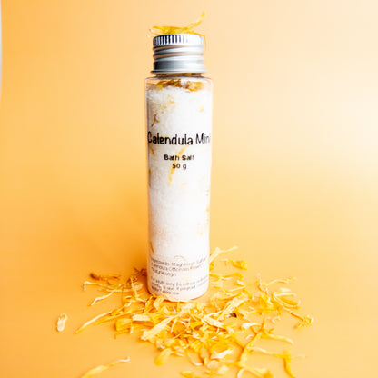 Calendula Bath Salts Mini Tube