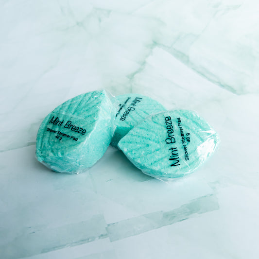 Mint Breeze Shower Steamer Pad