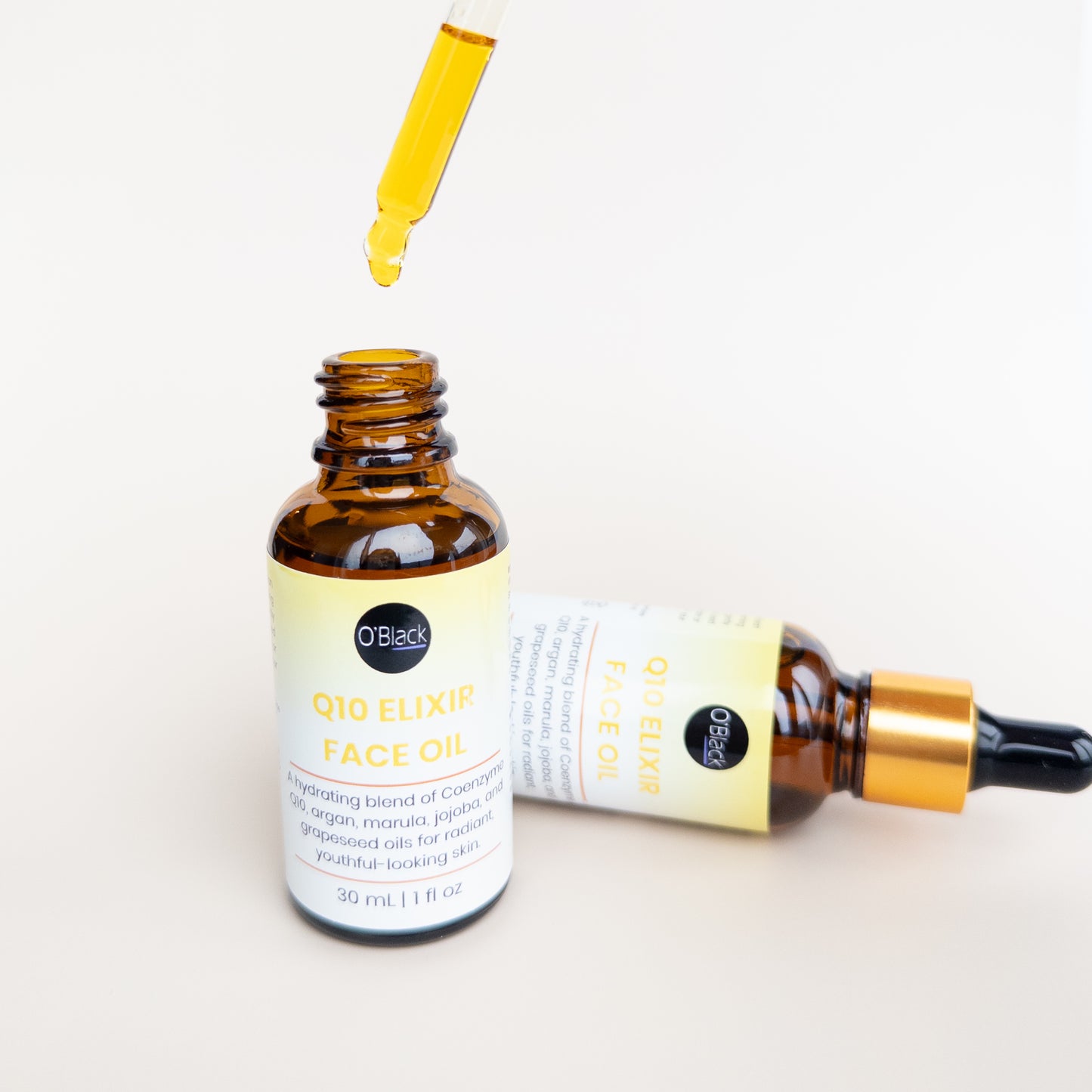 Q10 Elixir Face Oil Dropper NZ Marula and Coenzyme oil