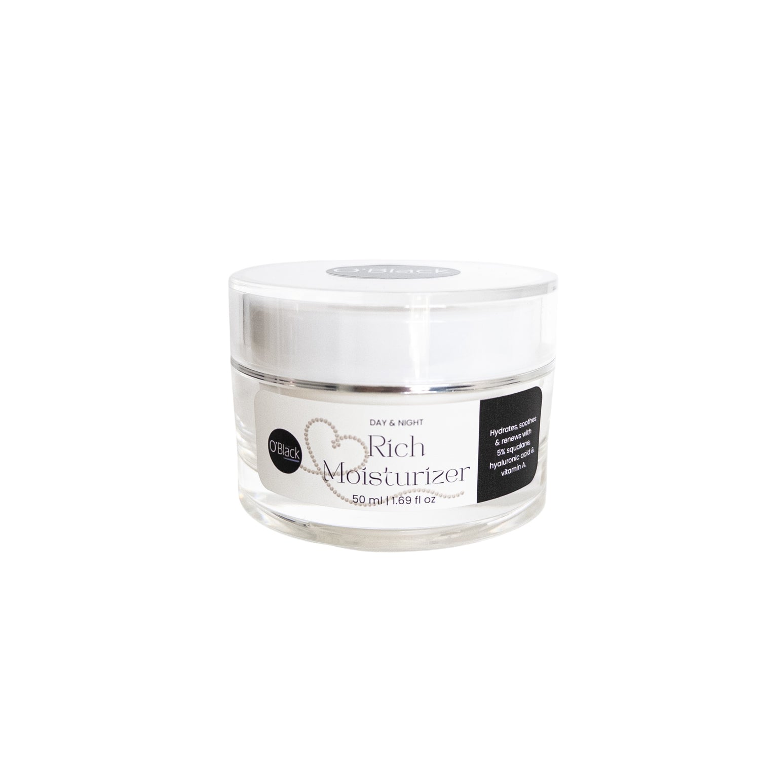 Vitamin_A_and_Squalane Rich Moisturizer Jar – Natural NZ Skincare, Deep Hydration Cream